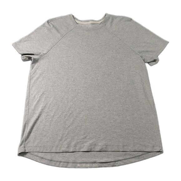 Lululemon Other - Lululemon Better Each Day Shirt Mens M Gray Short Sleeve Stretch Performance EUC